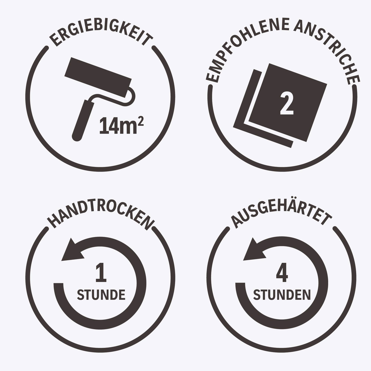 Möbellack, Seidenglanz - Kaffee Deluxe